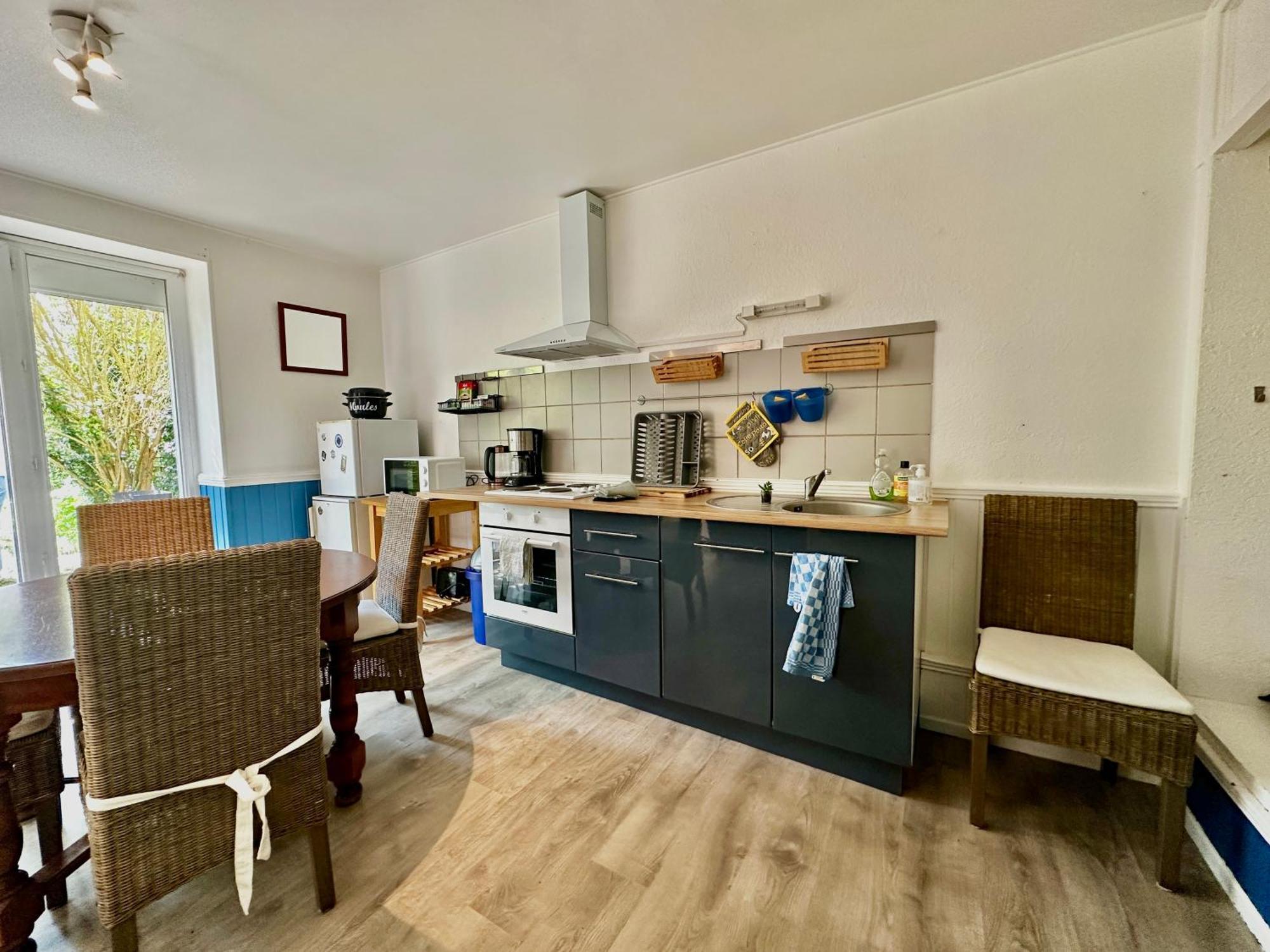 Appart' Basly - Avec Terrasse A 7Km Des Plages Exterior foto